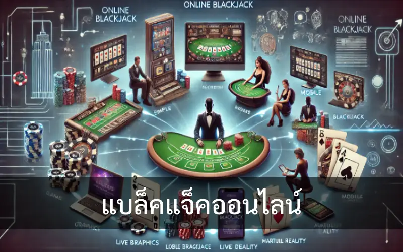 วิวัฒนาการของแบล็คแจ็คออนไลน์