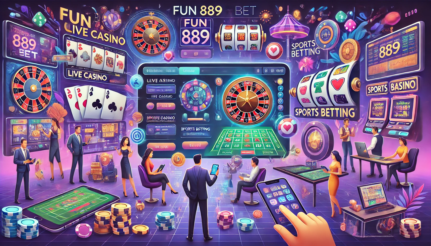 การสร้างประสบการณ์การเดิมพันที่ครอบคลุม: การพัฒนาแพลตฟอร์มการเดิมพัน 889 ที่สนุกในตลาดเกมออนไลน์