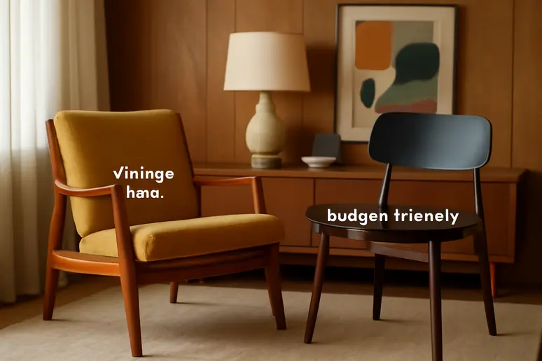 Mid-Century Modern: เฟอร์นิเจอร์หรูหรา ของสะสมหายากในงบจำกัด